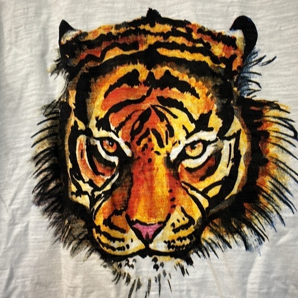 Stewart Simmons The water color tiger tank top size small - Picture 8 of 8